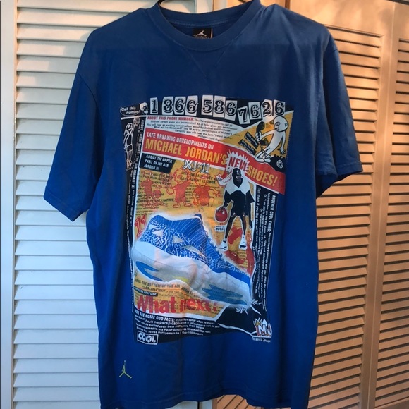 Jordan Other - Michael jordan XI shoe vintage shirt Nike concord